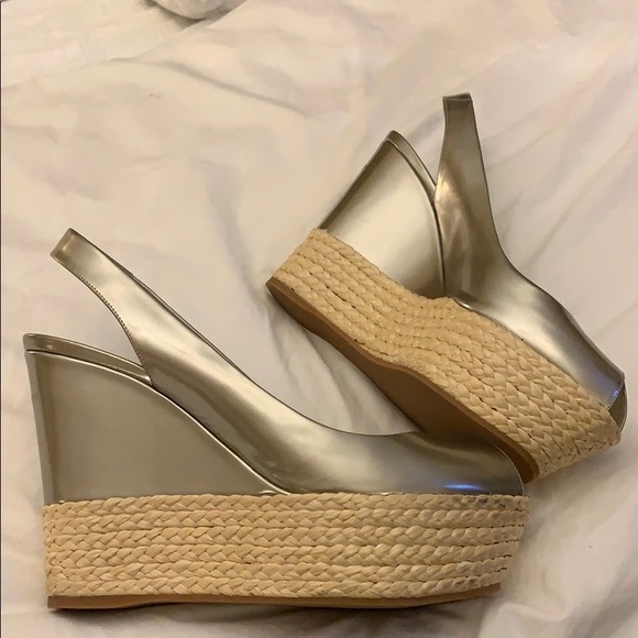 Louis Vuitton wedge platform sandals size 41 - Picture 5 of 7